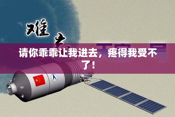 请你乖乖让我进去，疼得我受不了！