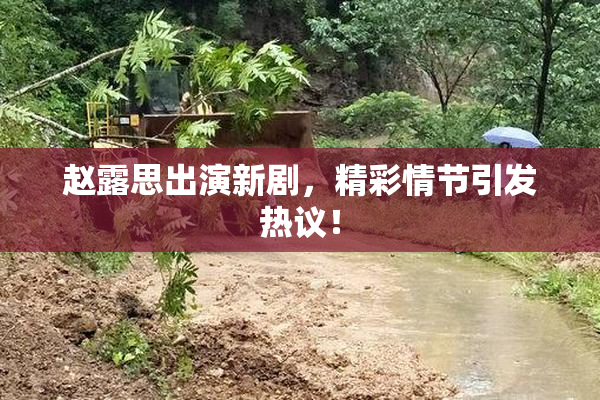 赵露思出演新剧，精彩情节引发热议！