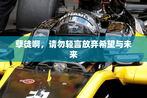 孽徒啊，请勿轻言放弃希望与未来