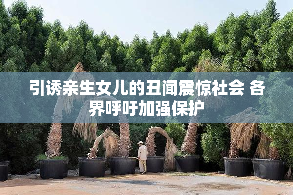 引诱亲生女儿的丑闻震惊社会 各界呼吁加强保护