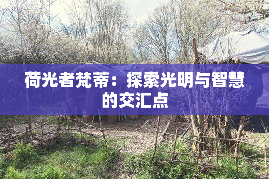 荷光者梵蒂：探索光明与智慧的交汇点