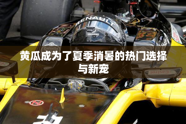 黄瓜成为了夏季消暑的热门选择与新宠