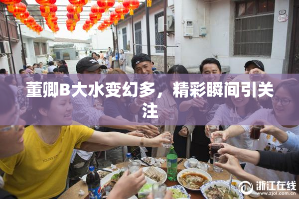 董卿B大水变幻多，精彩瞬间引关注