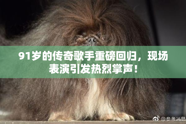 91岁的传奇歌手重磅回归，现场表演引发热烈掌声！