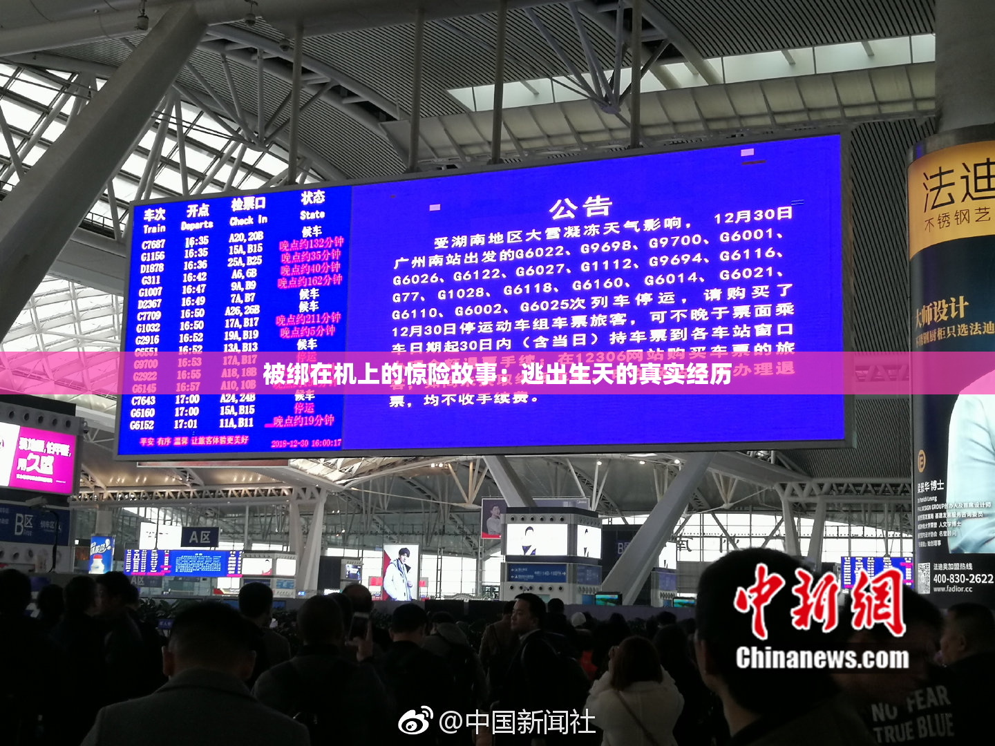 被绑在机上的惊险故事：逃出生天的真实经历