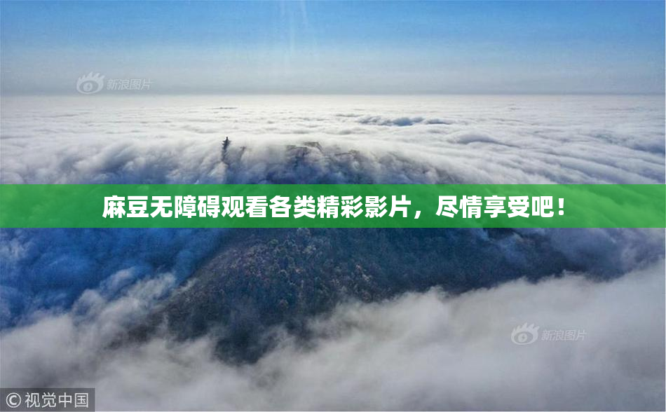 麻豆无障碍观看各类精彩影片，尽情享受吧！